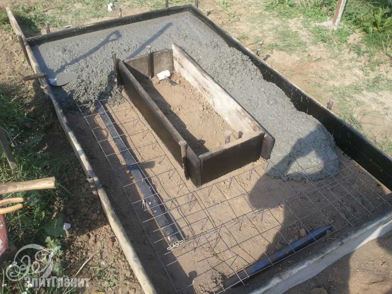 залитие бетона