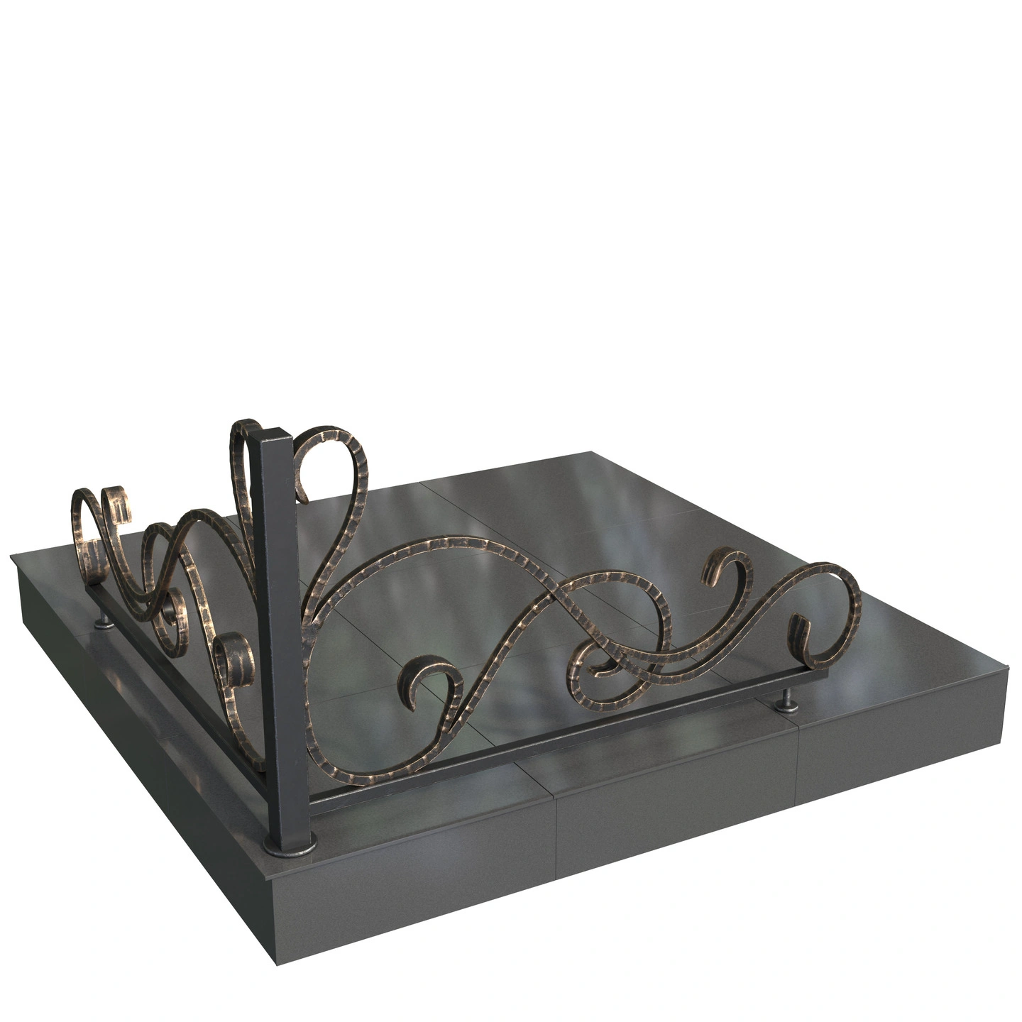 Кованая ограда 7